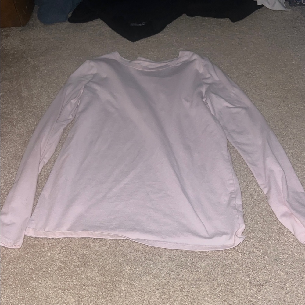 Cat & Jack Light Pink Long Sleeve Tee